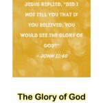 The Glory of God